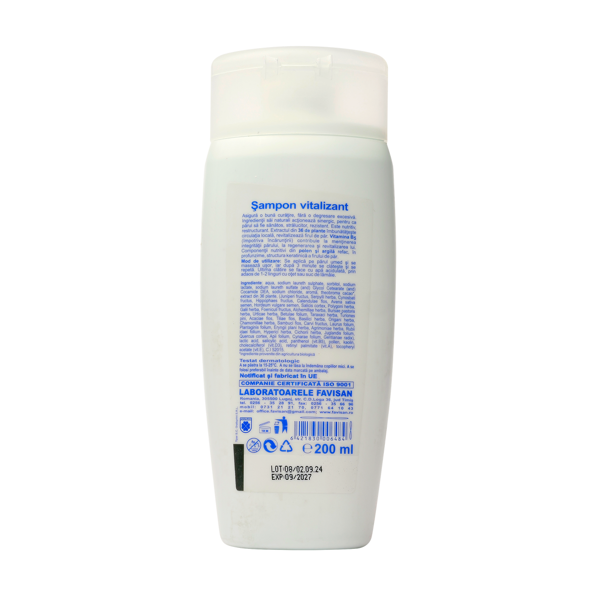 Sampon vitalizant Favibeauty 200 ml