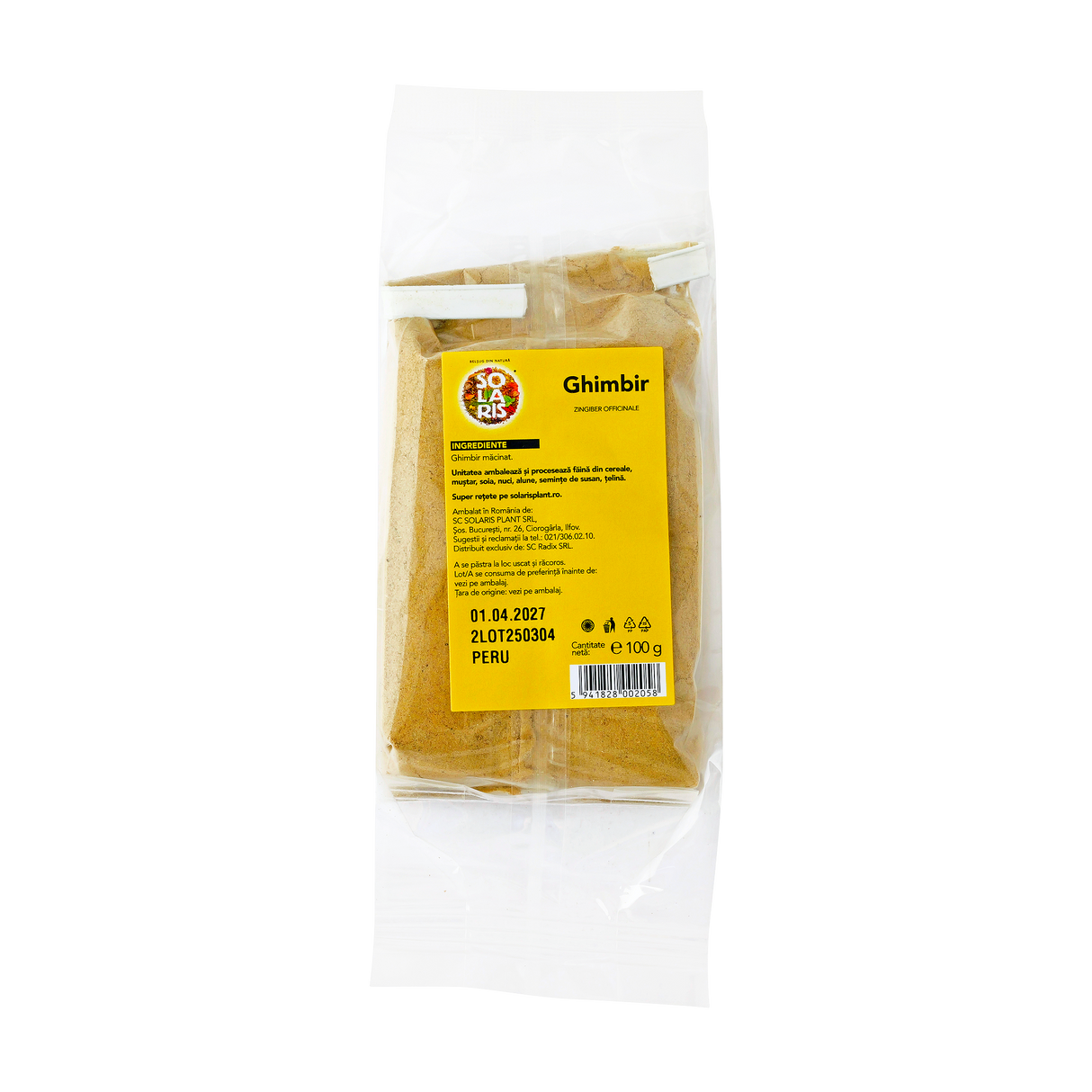 Ghimbir macinat 100 g