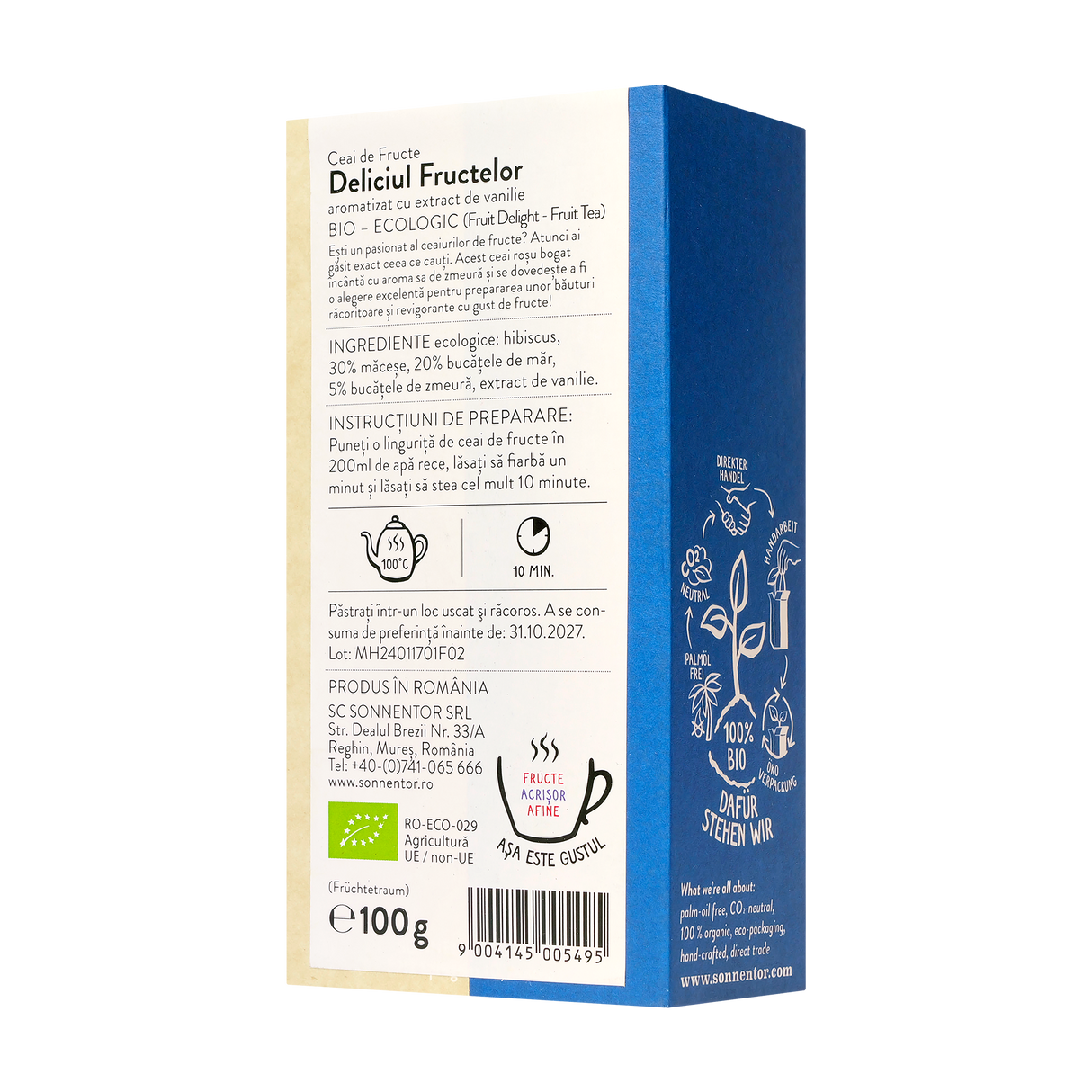 Ceai Fructe Deliciul Fructelor 100 g