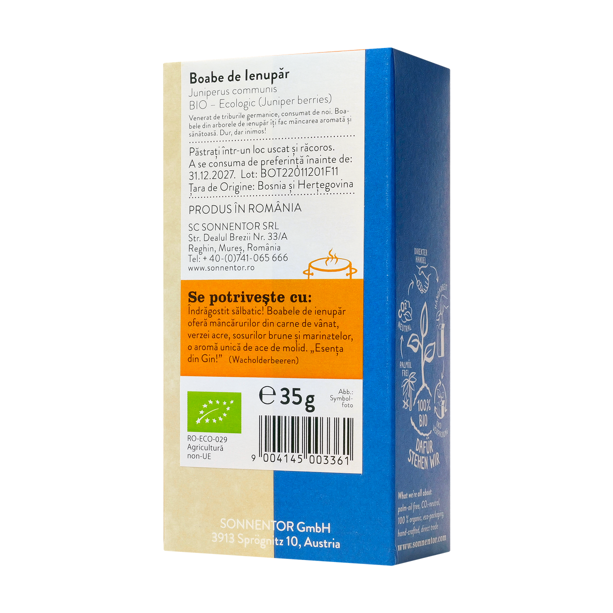 Boabe de ienupar 35 g