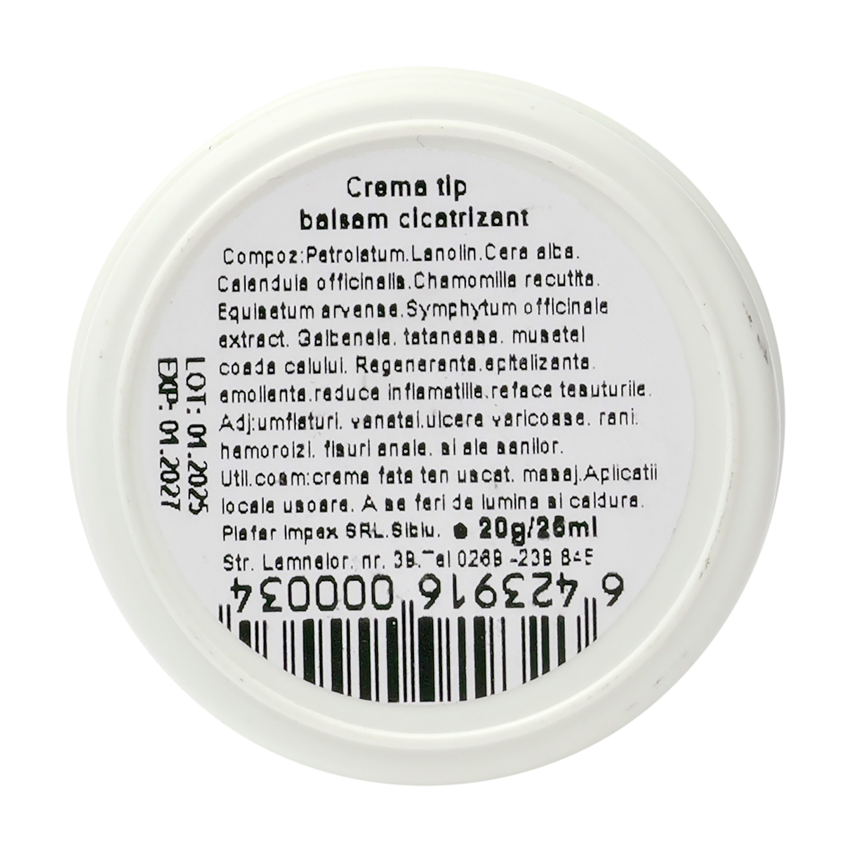 Unguent cicatrizant 20 g