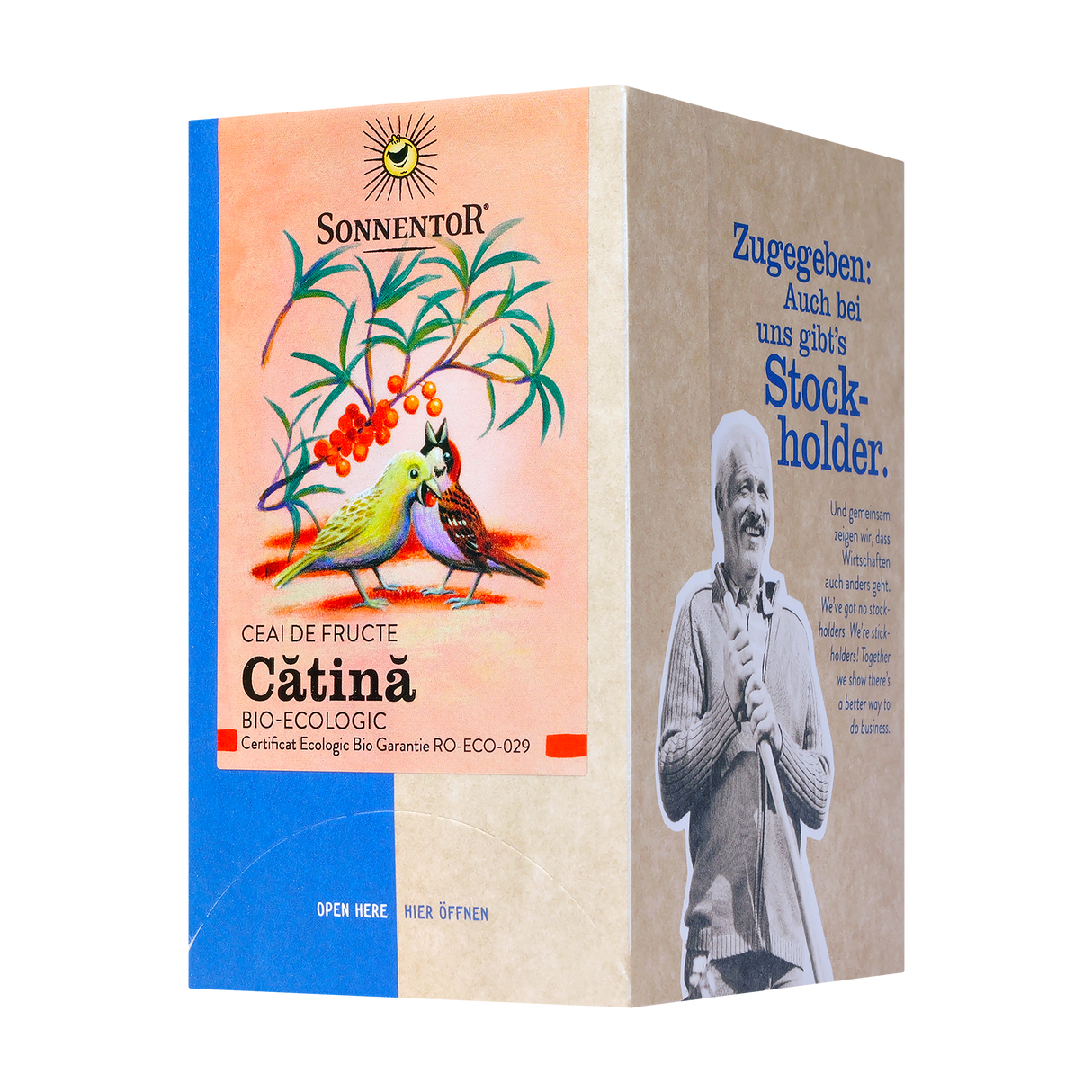 Ceai fructe catina 18 plicuri
