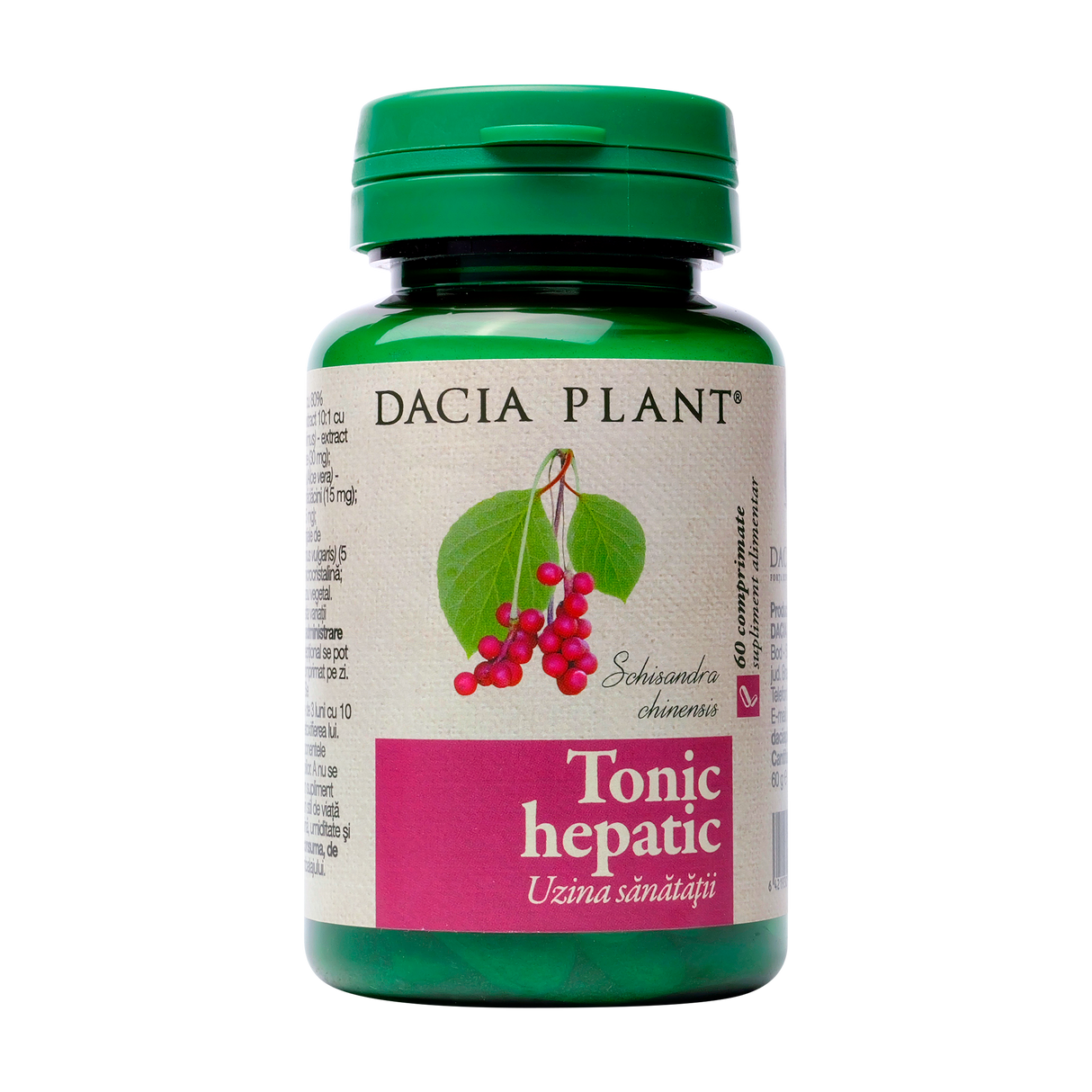 Tonic hepatic 60cpr Dacia Plant 60 comprimate
