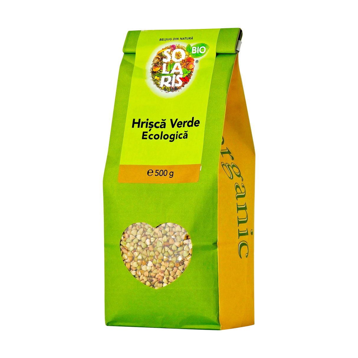 Hrisca boabe crude eco 500g Solaris Bio