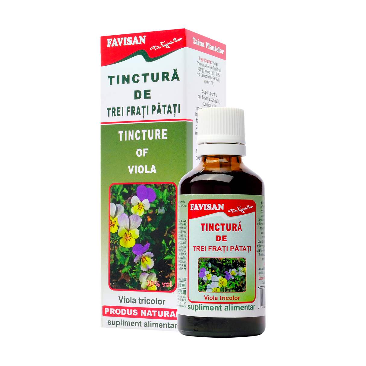 Tinctura trei frati patati 50 ml Favisan
