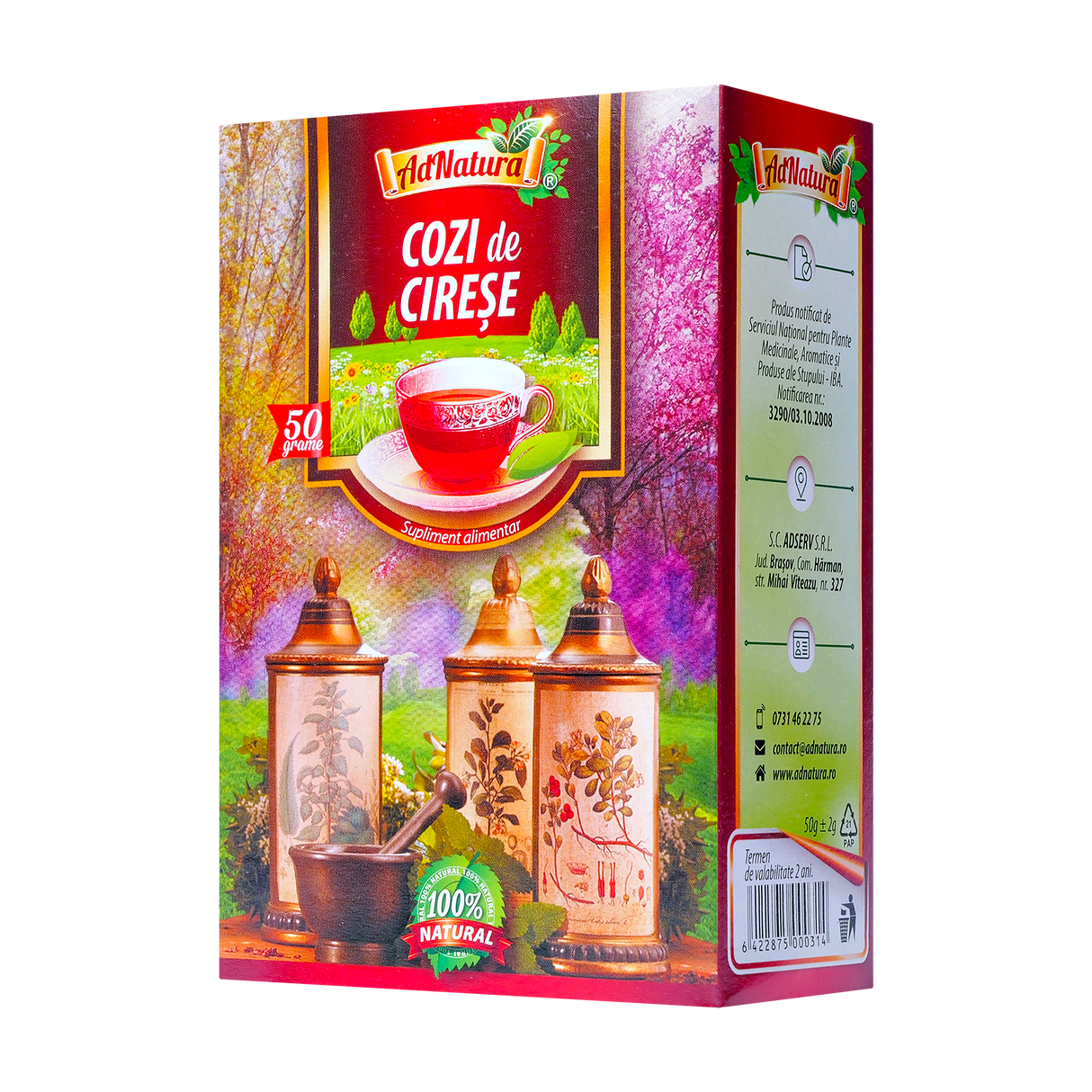 Ceai din Cozi de cirese 50 g