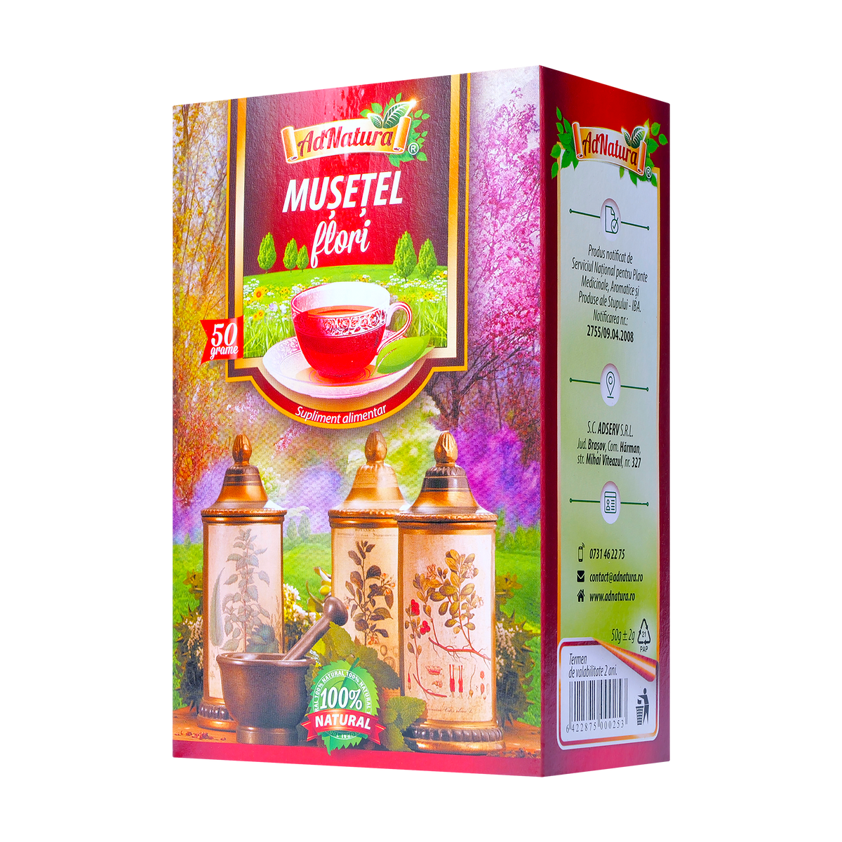 Ceai de Musetel 50 g AdNatura