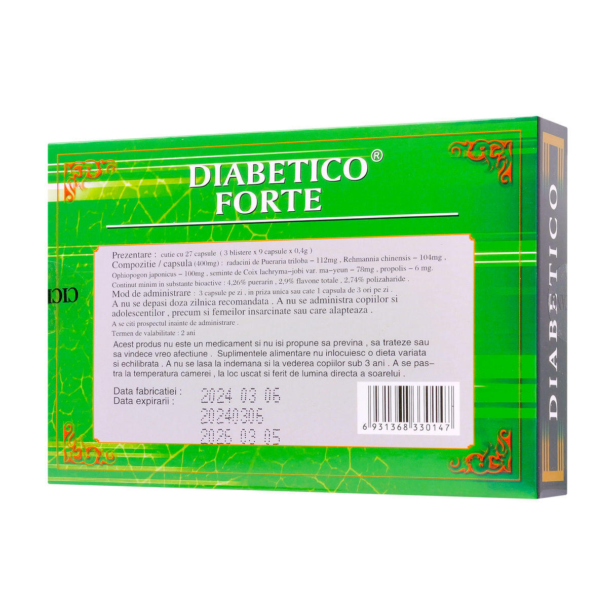 Diabetico forte 27 capsule