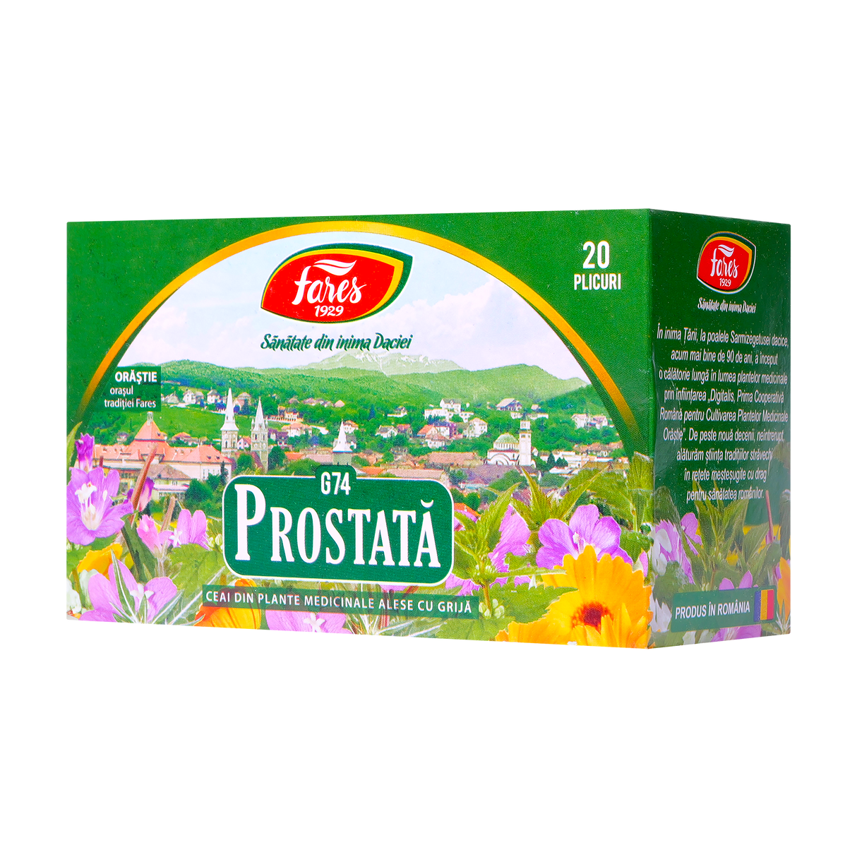 Ceai prostata 20 plicuri Fares