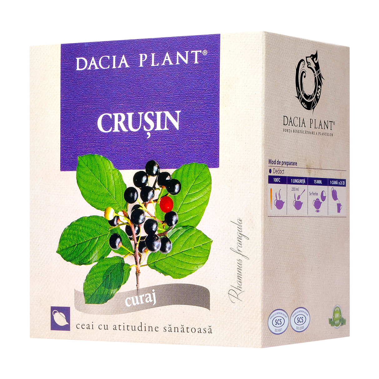 Ceai crusin 50 g Dacia Plant