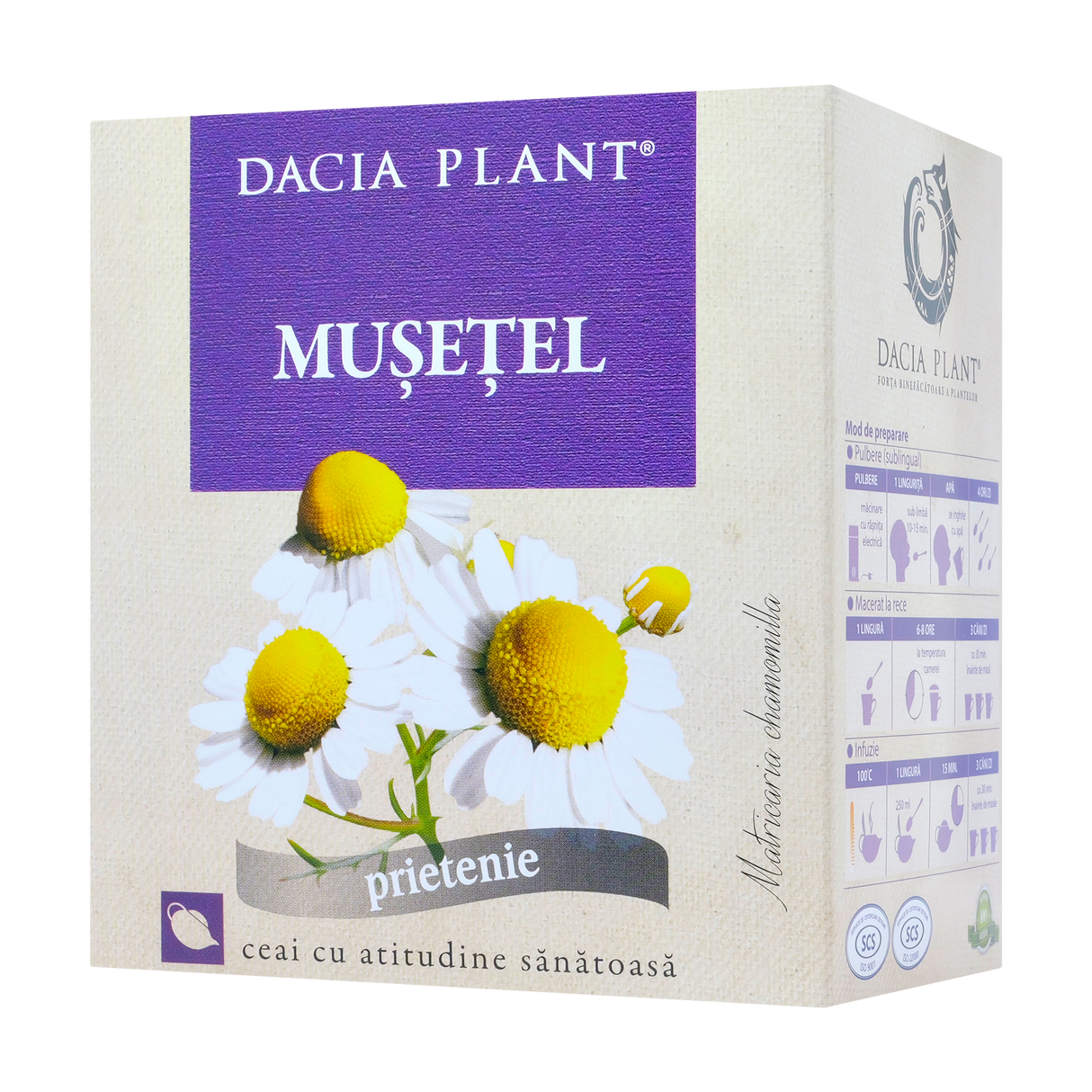 Ceai de Musetel 50 g Dacia Plant