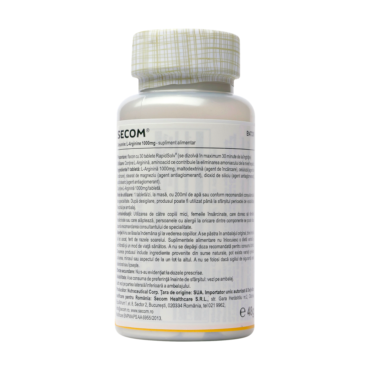 L-arginine 1000mg 30 tablete