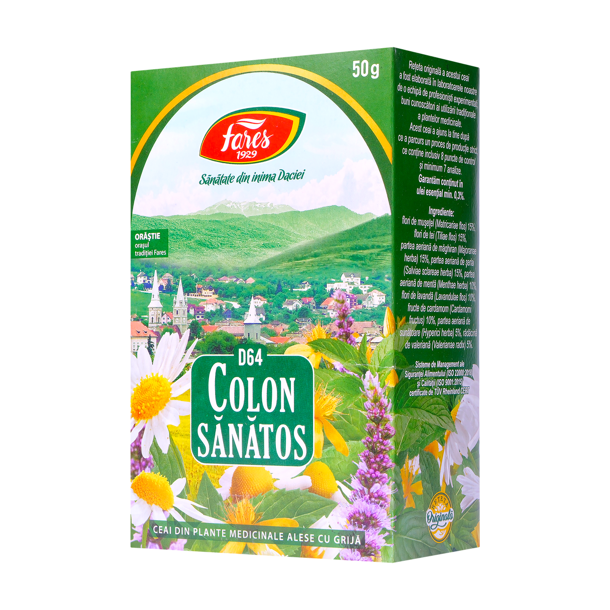 Ceai colon sanatos 50 g