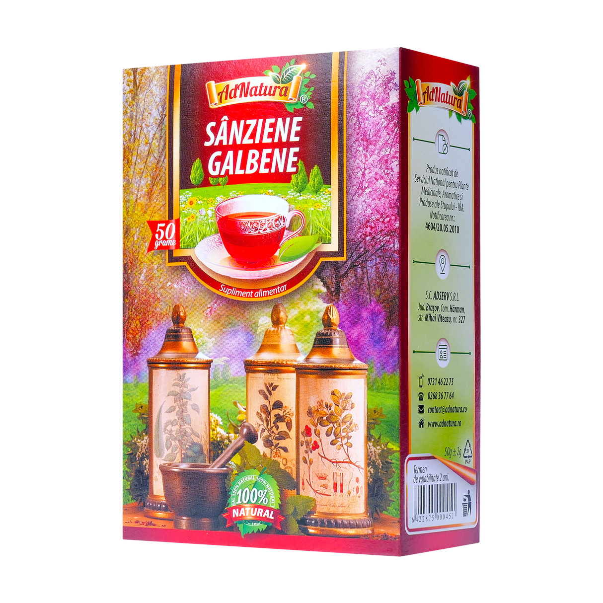 Ceai de Sanziene galbene 50 g