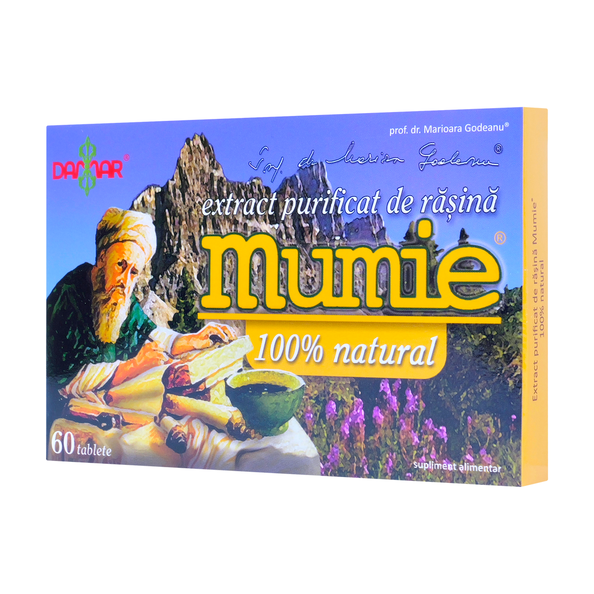 Extract purificat de rasina mumie 60 tablete