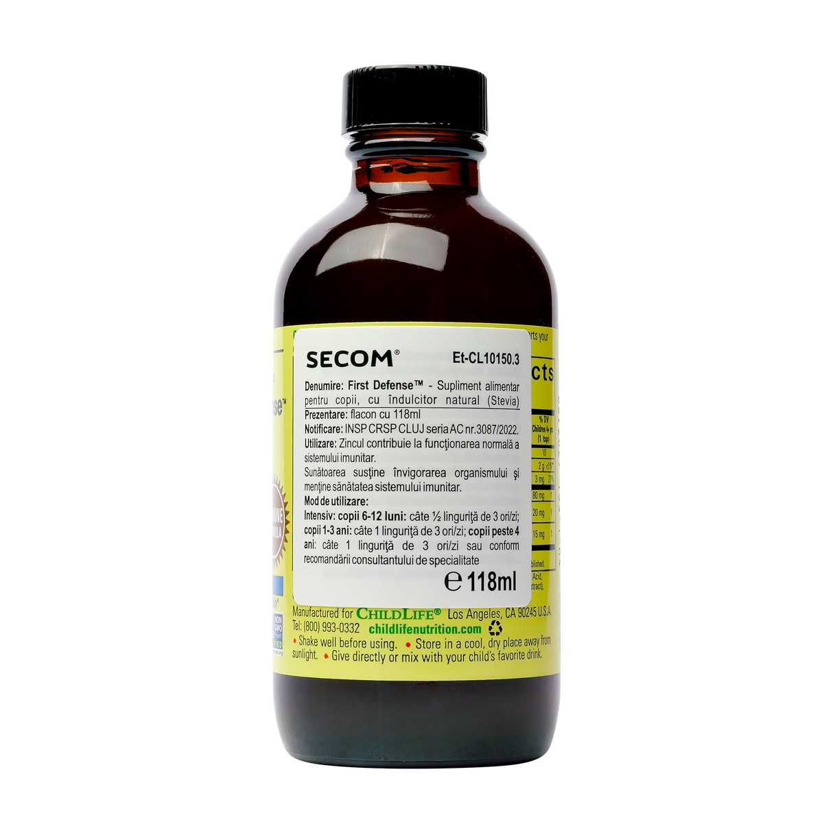 First defense 118.5 ml