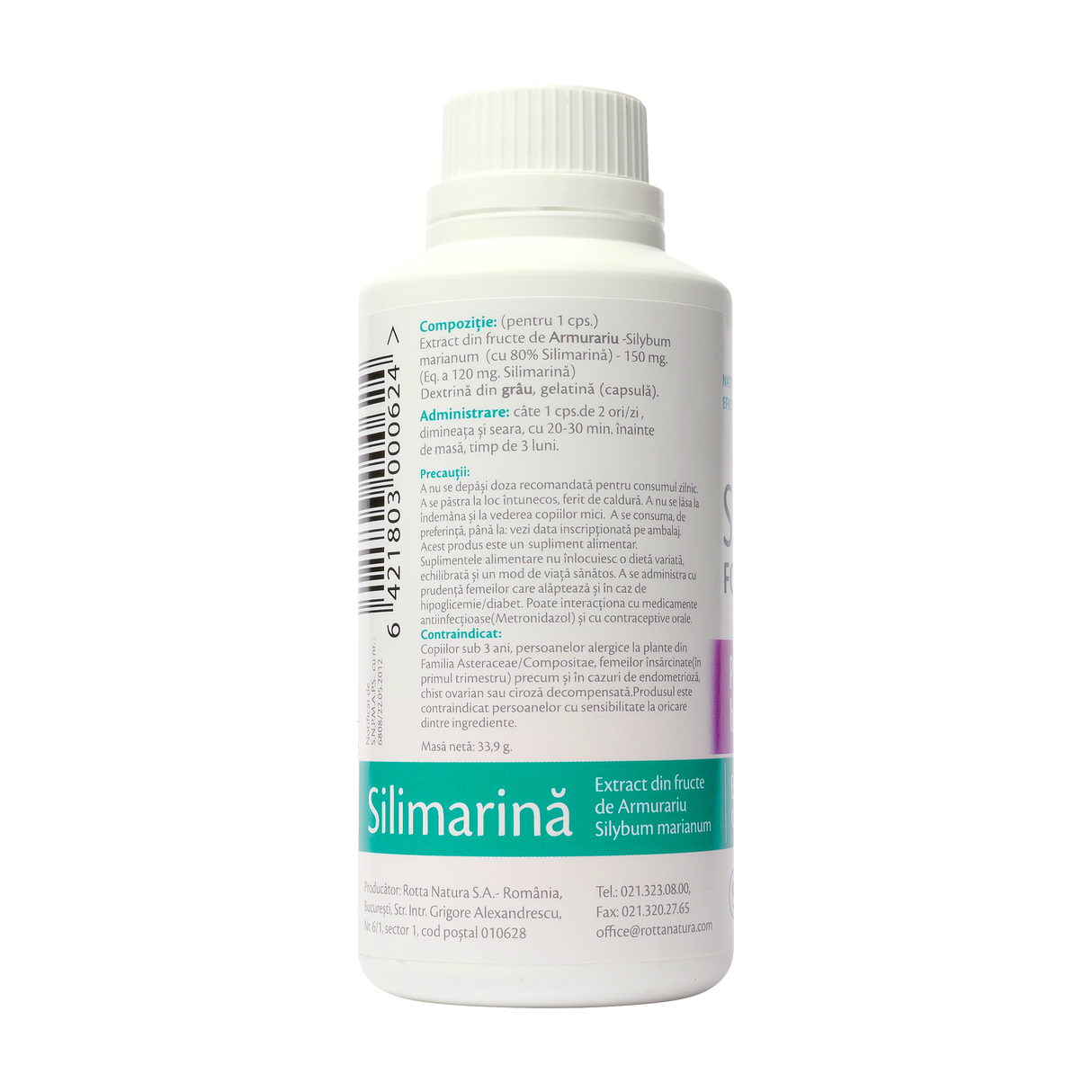 Silimarina forte 90 capsule