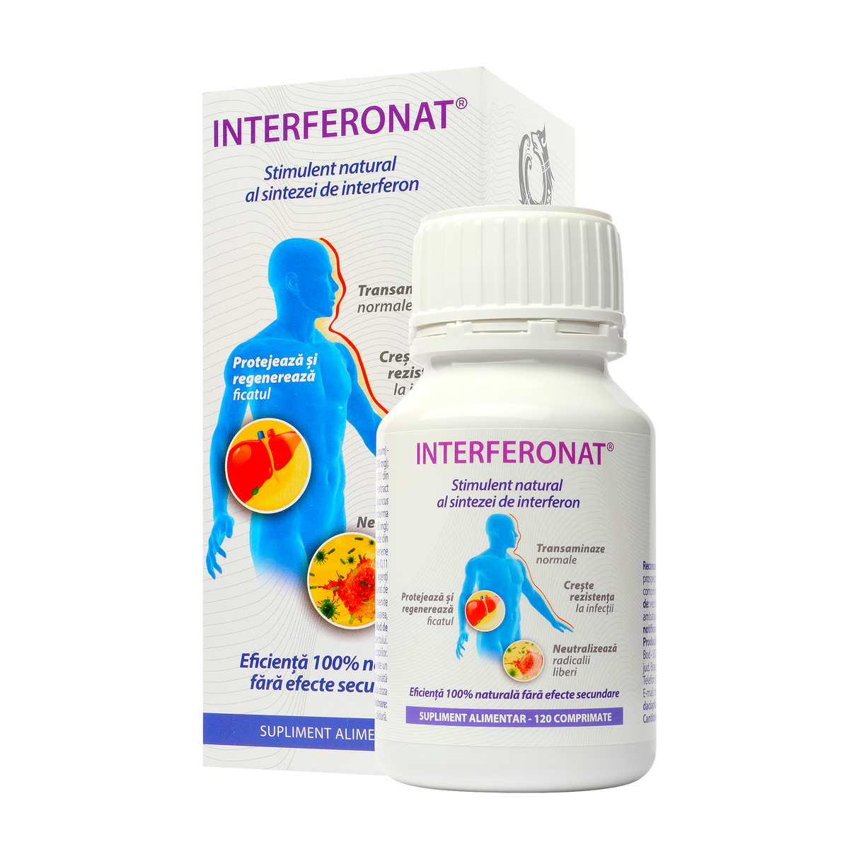 Interferonat 120 comprimate
