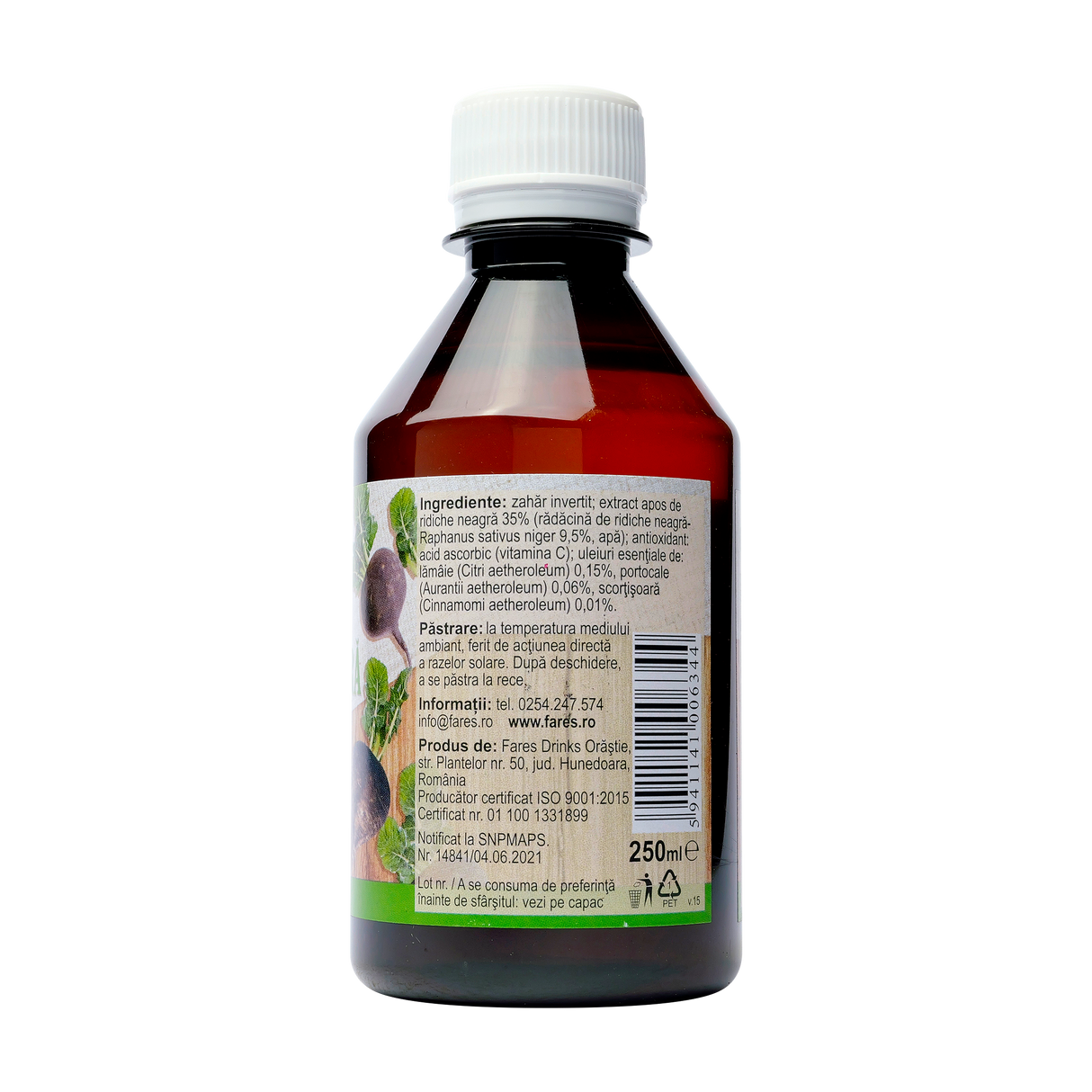 Sirop ridiche neagra 250 ml