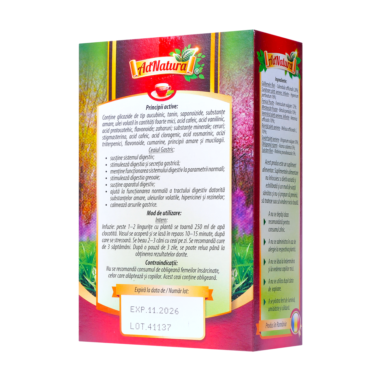 Ceai Gastric 50 g AdNatura