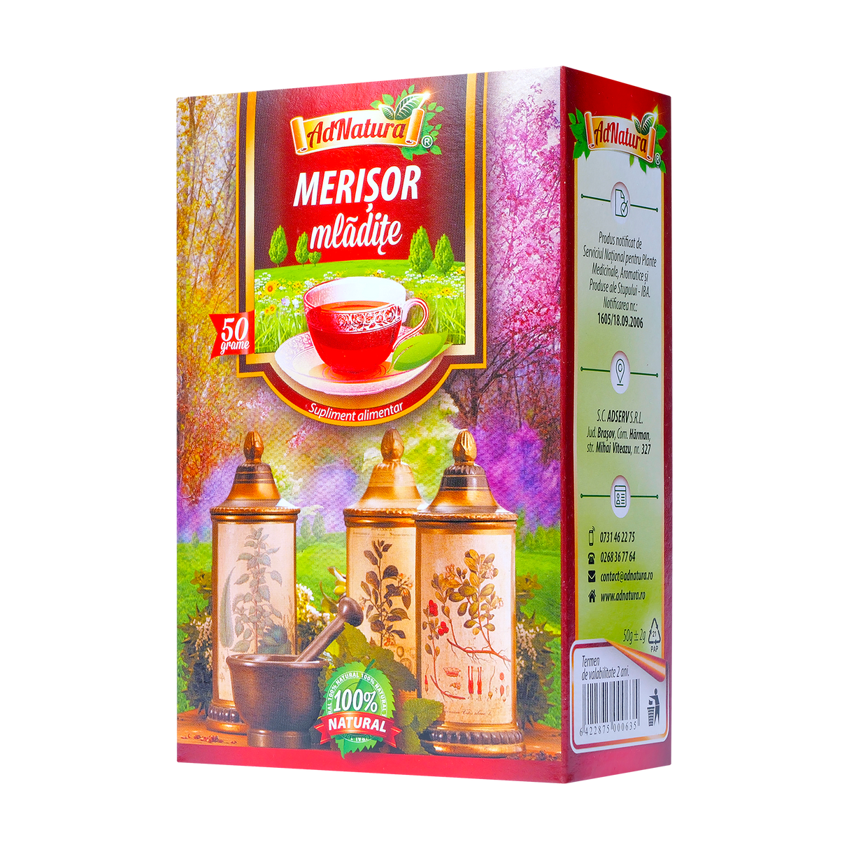 Ceai de Merisor mladite 50 g