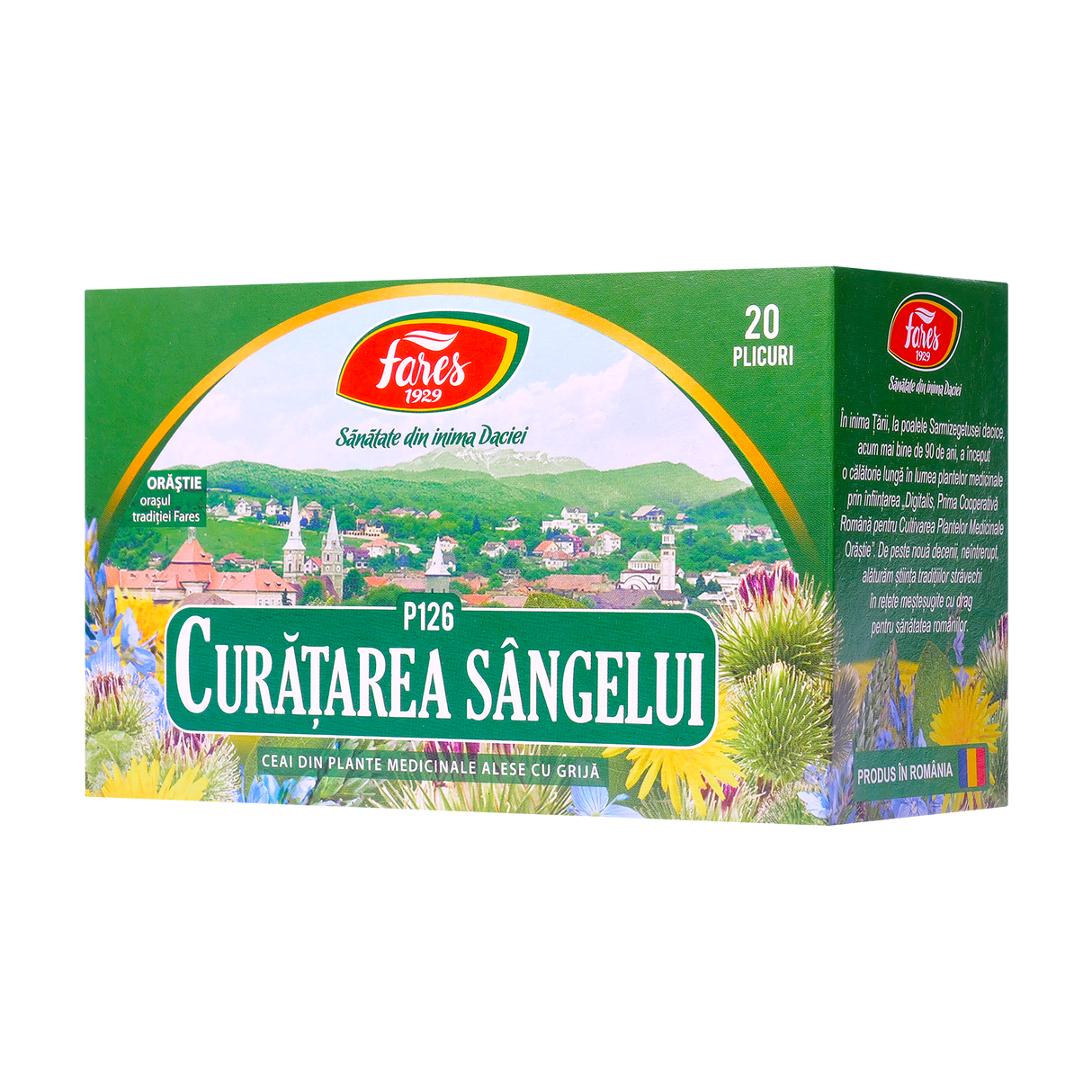 Ceai curatarea sangelui 20 plicuri