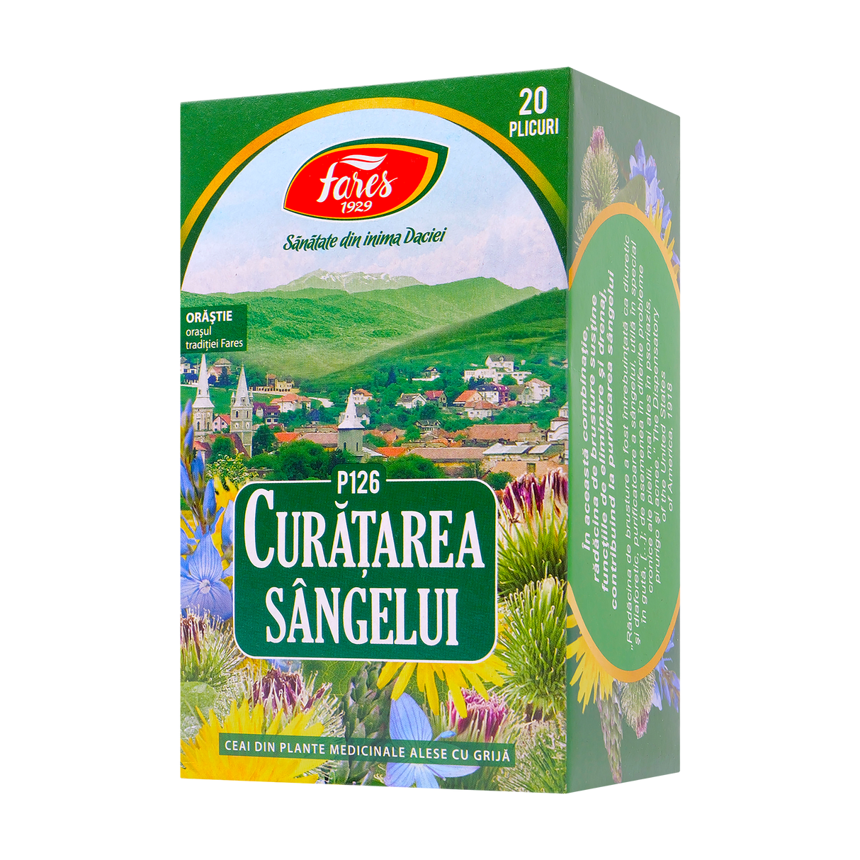 Ceai curatarea sangelui 20 plicuri