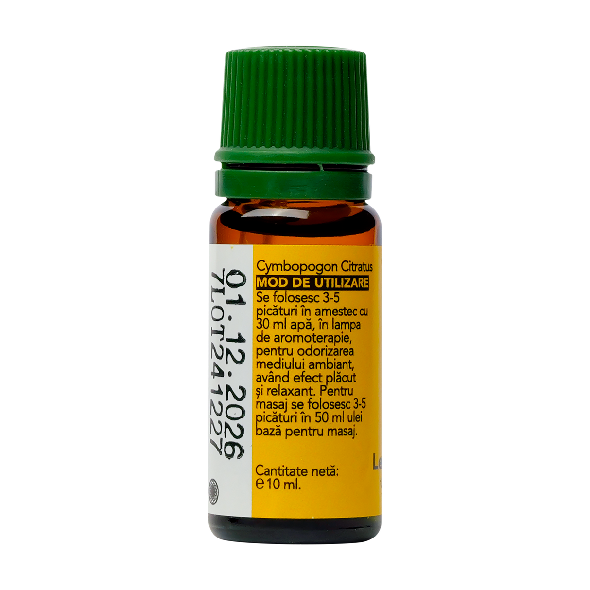 Ulei esential lemongrass 10 ml