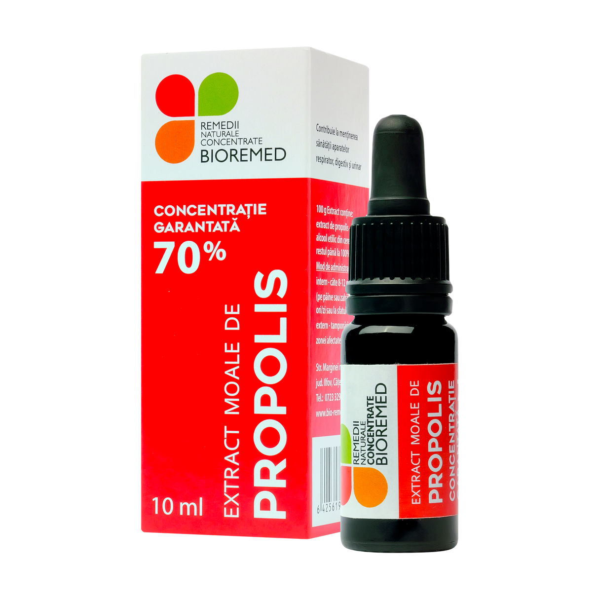 Extract moale de propolis 70% 10 ml