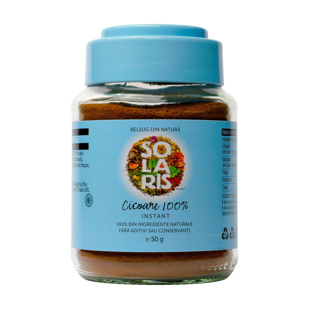 Cicoare 100% instant borcan 50 g