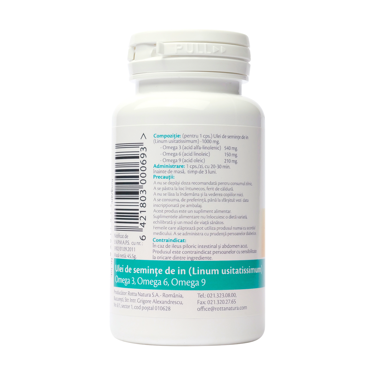 Ulei seminte de in 30 capsule