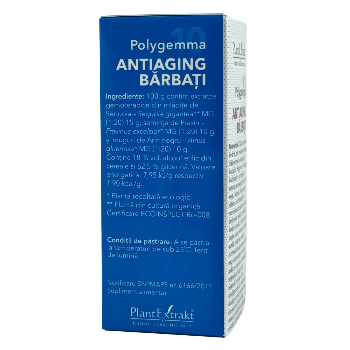 Polygemma 10 - Antiaging barbati 50 ml