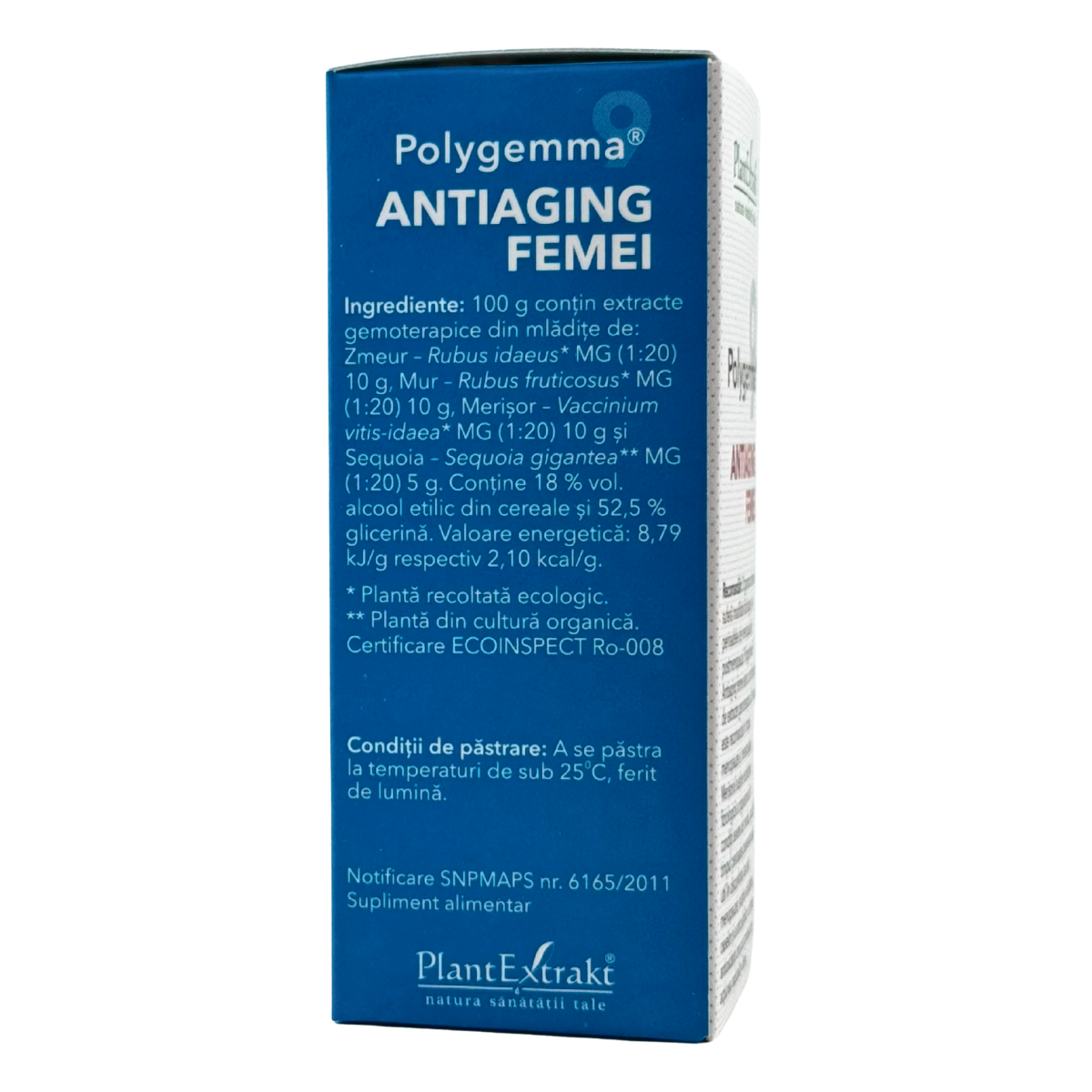 Polygemma 9 - Antiaging femei 50 ml