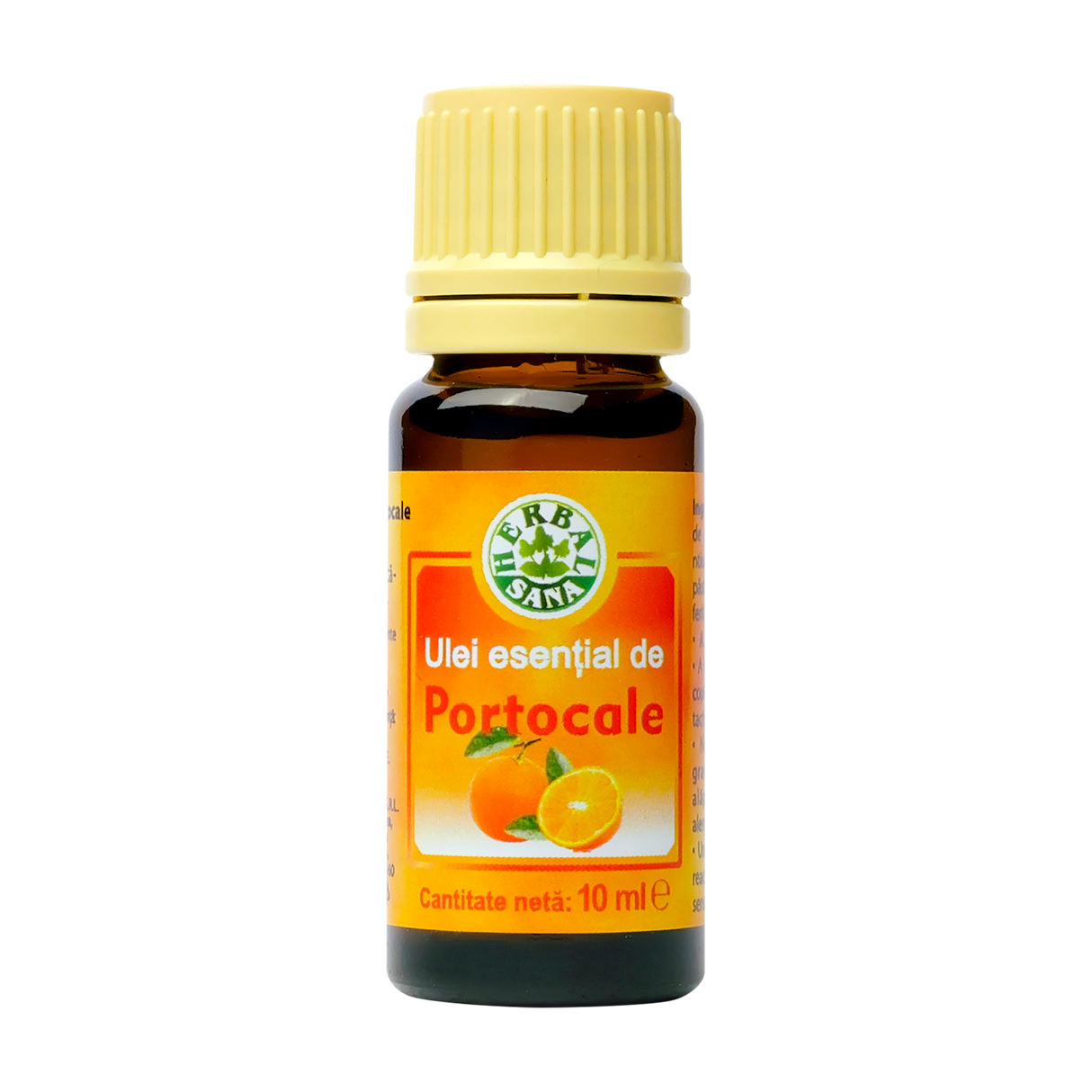 Ulei esential portocale 10 ml Herbavit