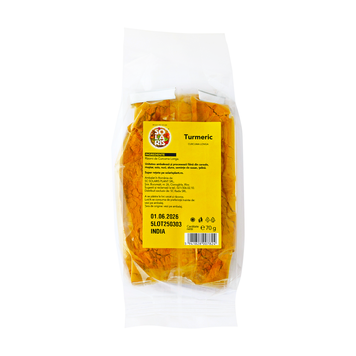 Turmeric macinat 70 g