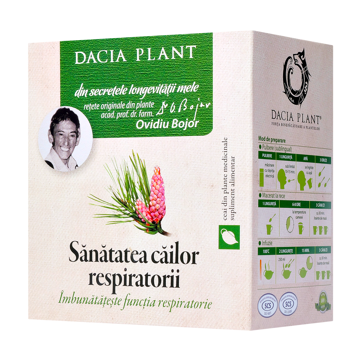 Ceai sanatatea cailor respiratorii 50 g
