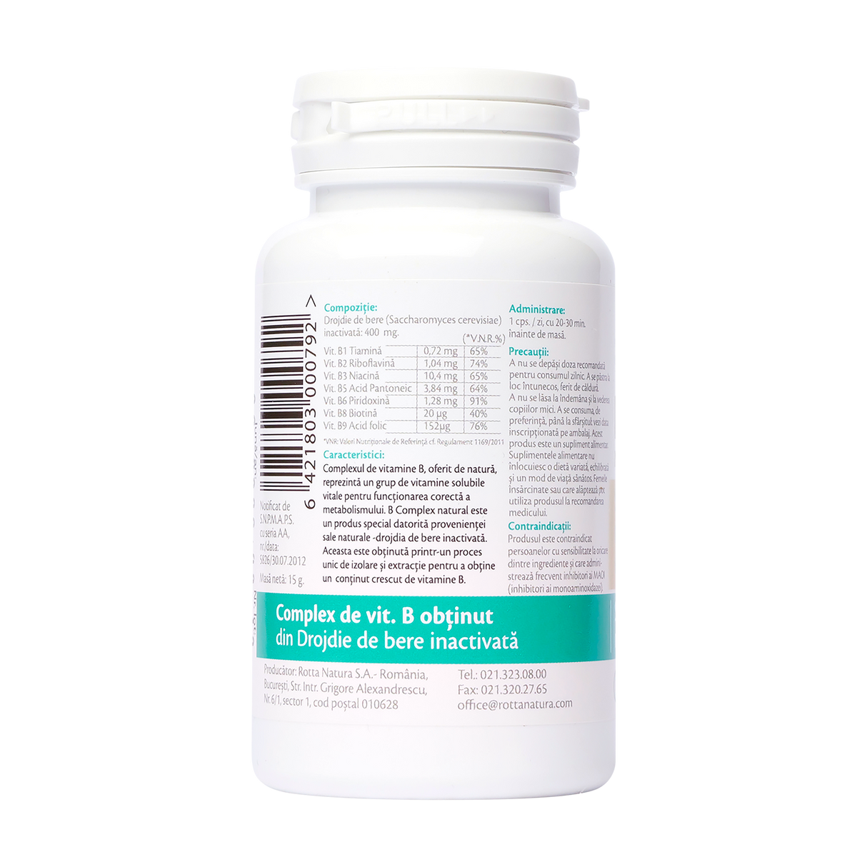 B-complex natural 30 capsule