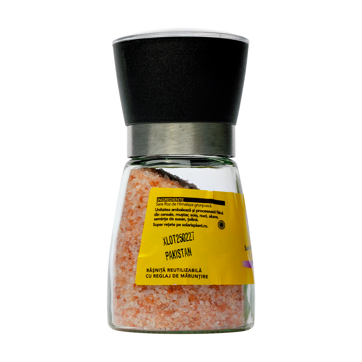 Rasnita reutilizabila cu Sare Himalaya grunjoasa 200 g