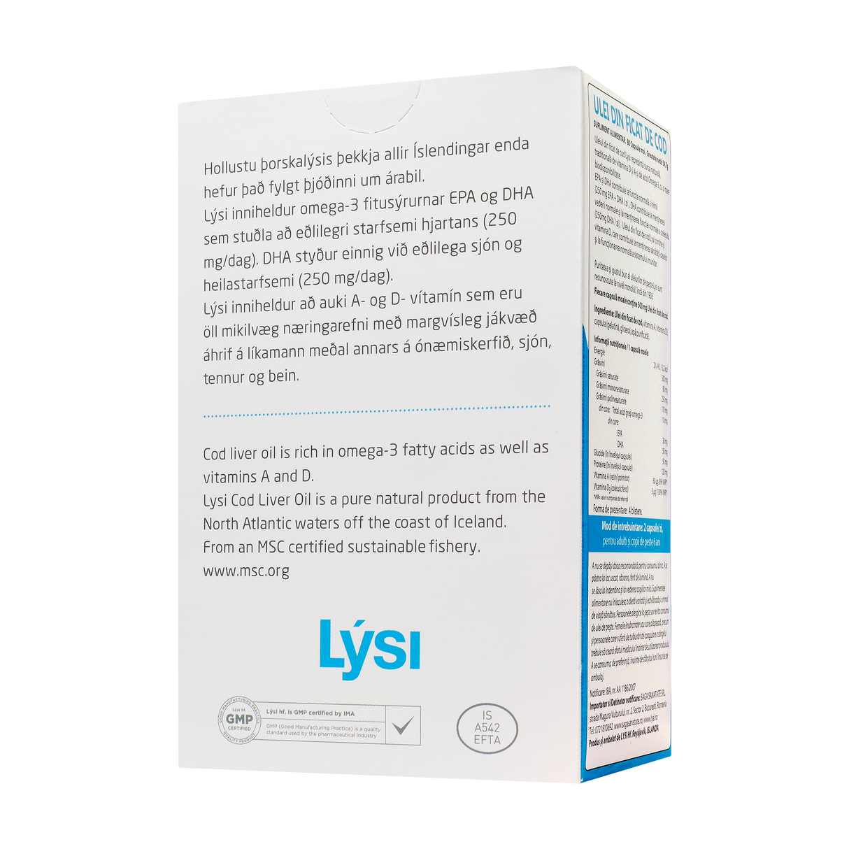 Ulei ficat de cod 80 capsule
