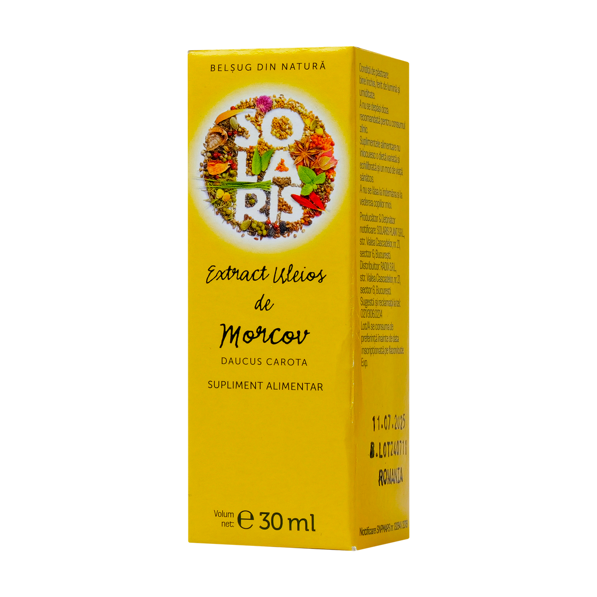 Extract uleios de morcov 30 ml