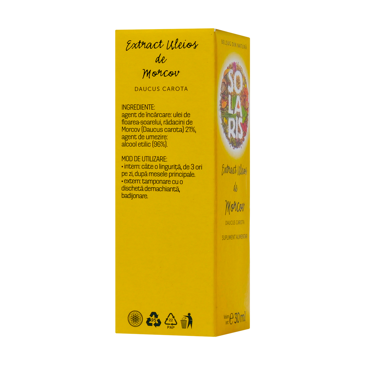 Extract uleios de morcov 30 ml