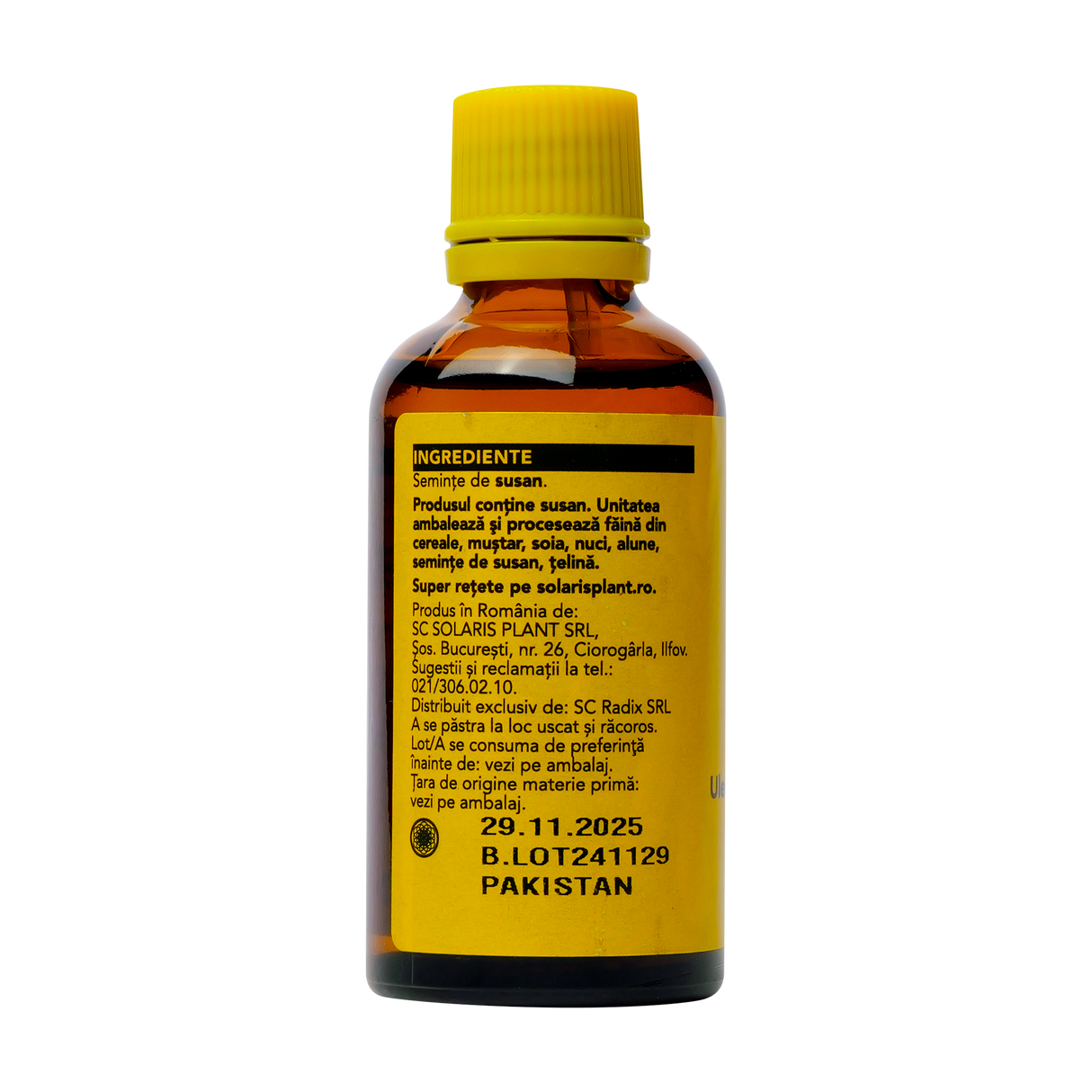 Ulei seminte susan presat la rece 50 ml