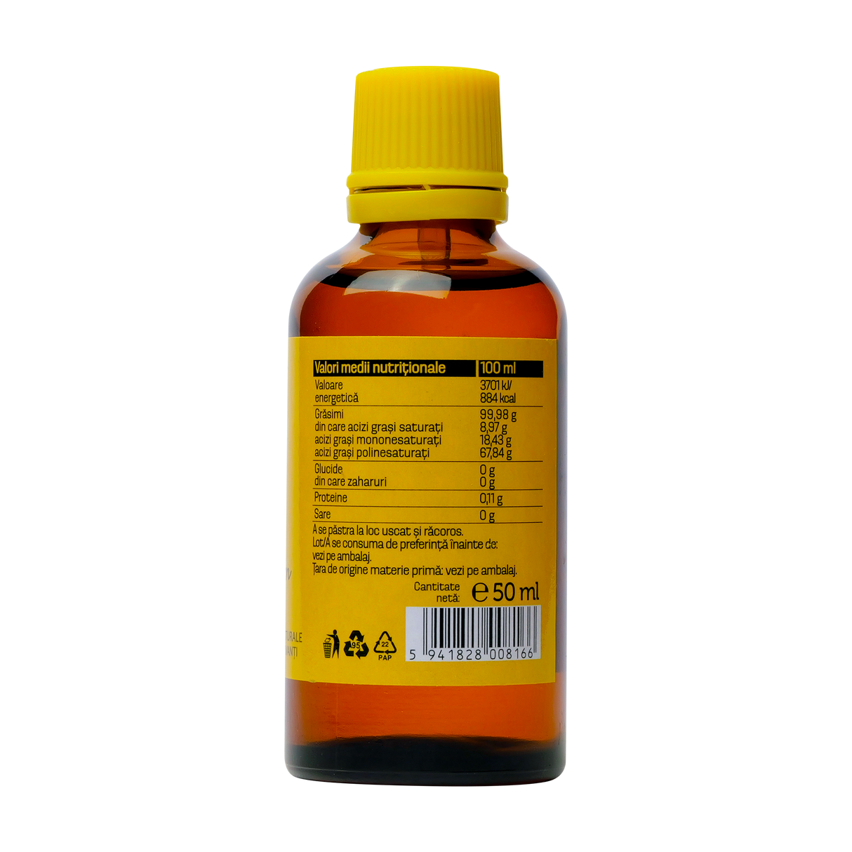Ulei seminte in presat la rece 50 ml