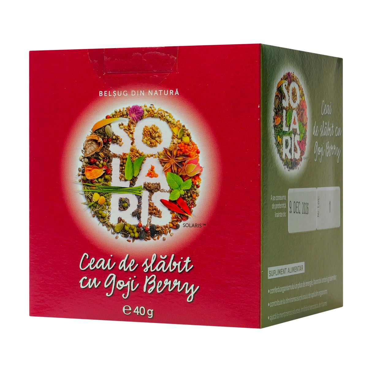 Ceai de slabit goji berry 20 plicuri