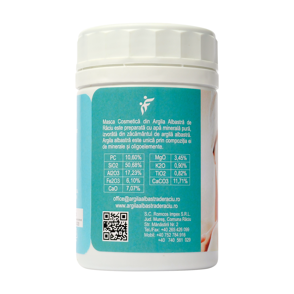 Masca argila albastra de Raciu 500 g