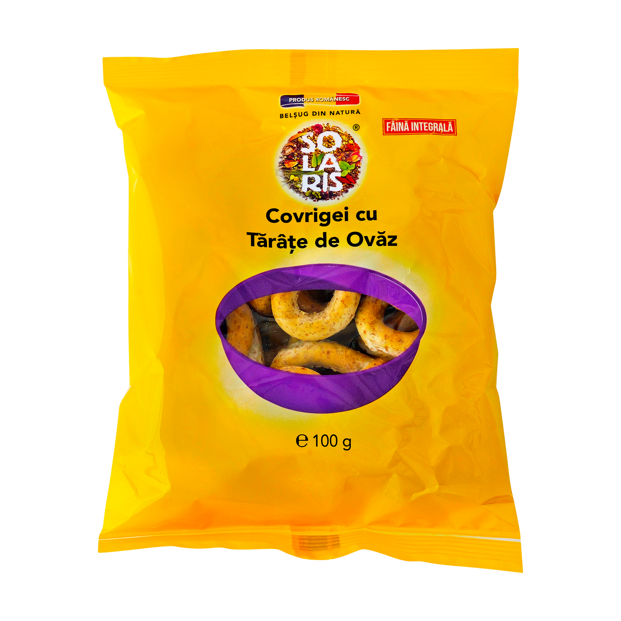 Covrigei faina integrala si tarate ovaz 100 g - imagine 2