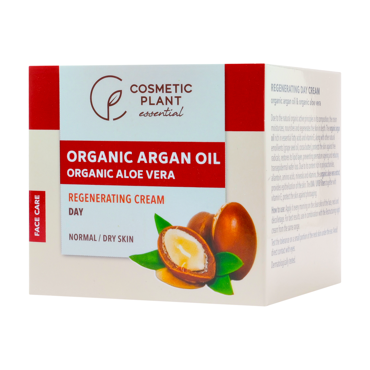Crema regeneranta zi ulei argan & aloe vera 50 ml