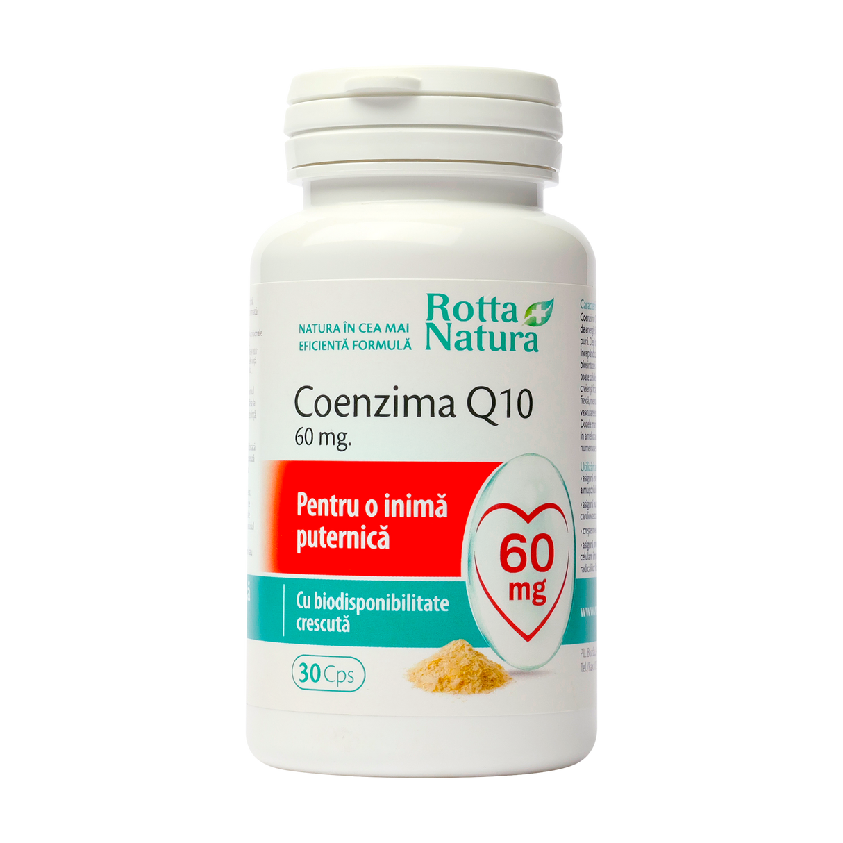 Coenzima D10 60mg 30 capsule