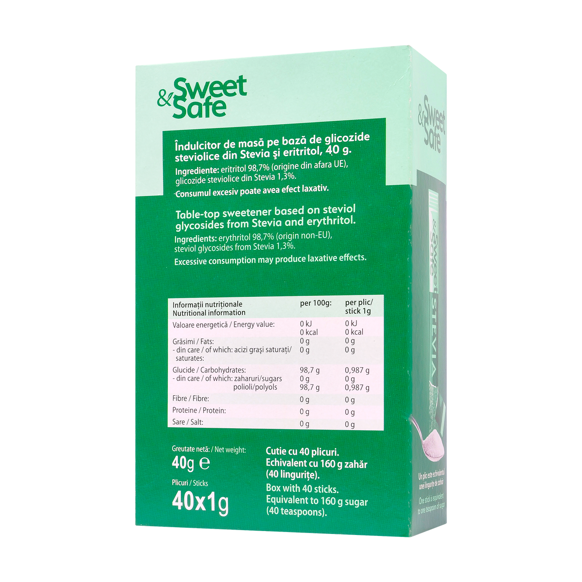 Indulcitor natural din Stevia 40 g