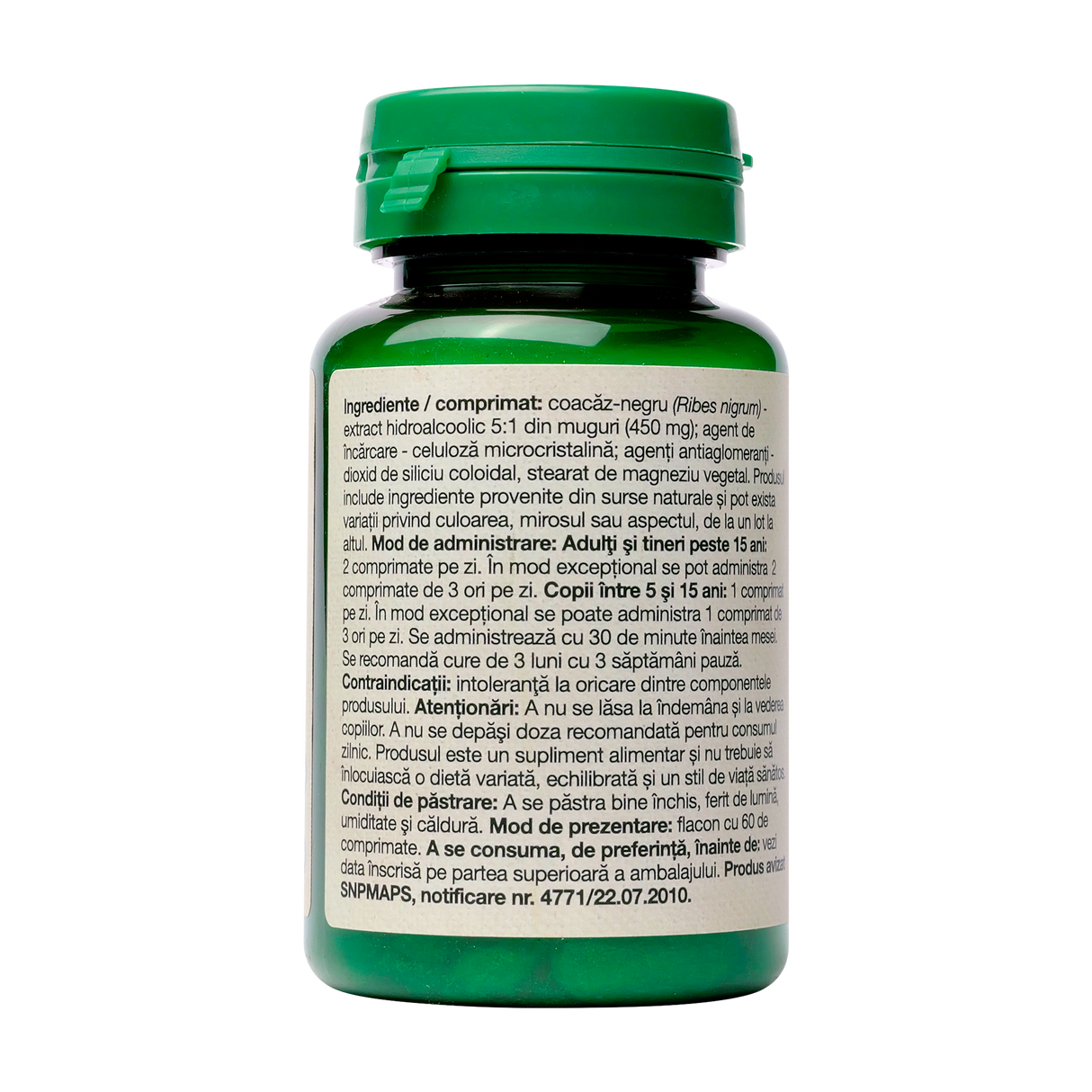 Cortizon natural 60 comprimate